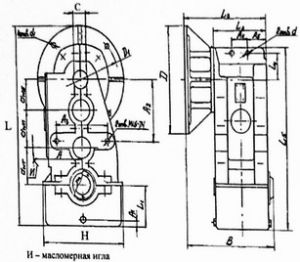 Редуктор цилиндрический вертикальный В 125(ф) Ц3ВК(ф) 125